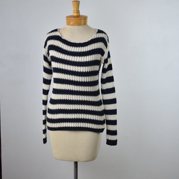 Hinge Stripped Sweater - Picture 1 of 5